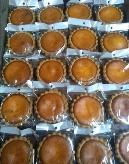 Mini pays de queso empacados individualmente para mayoreo y reventa